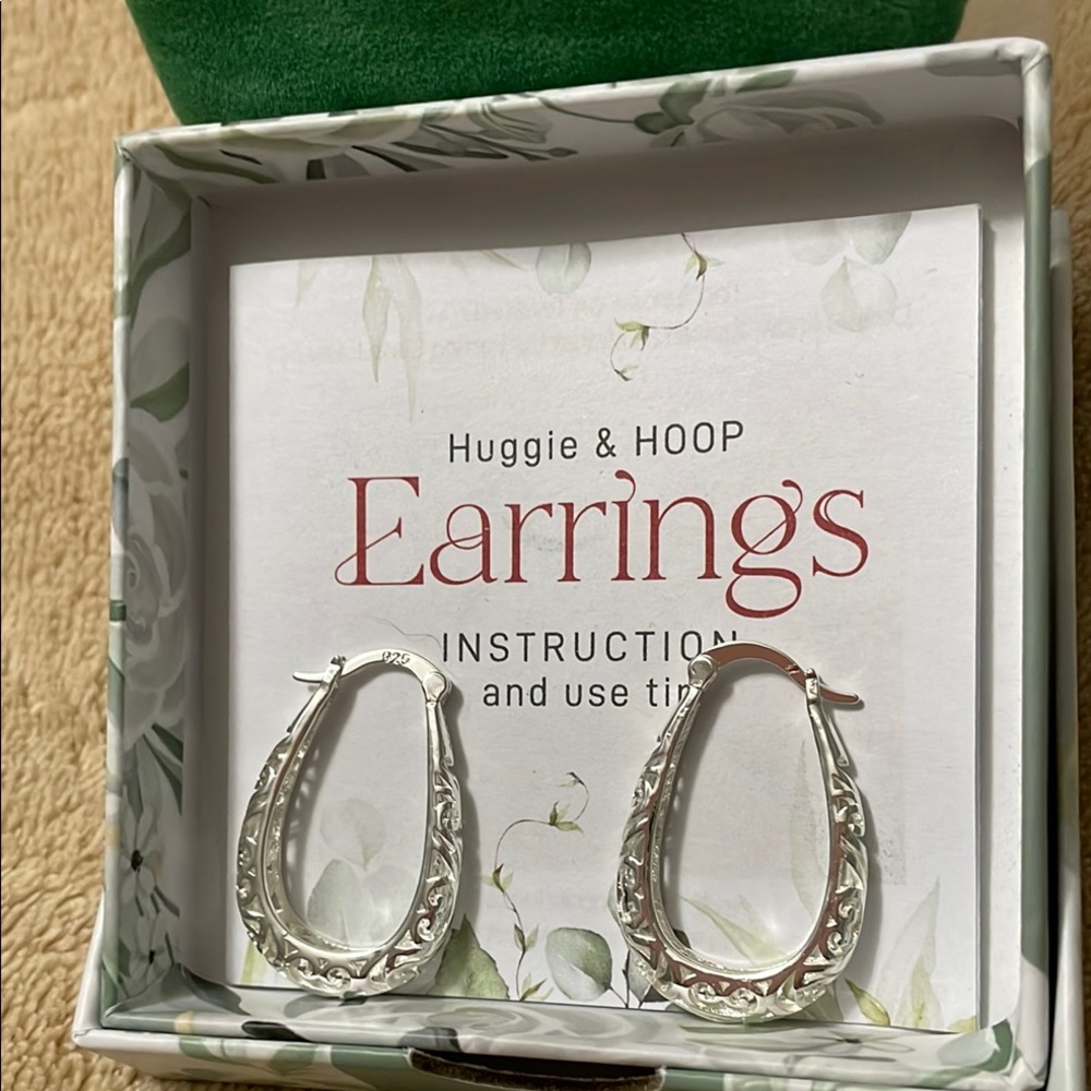 Sterling Silver Hoop Earrings